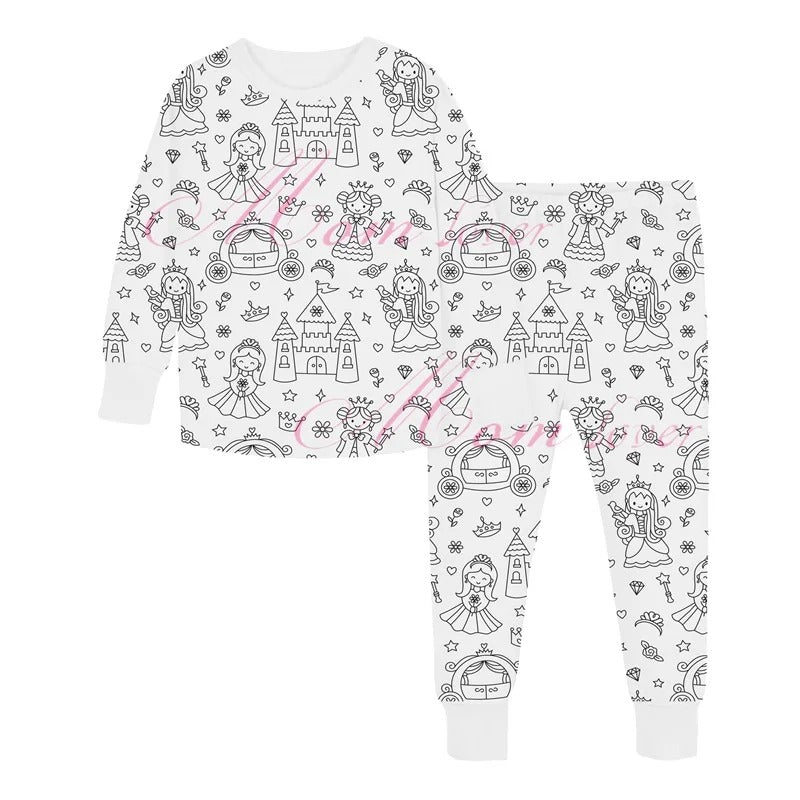 DreamDoodle™ | Inkleurbare Kinder Pyjama