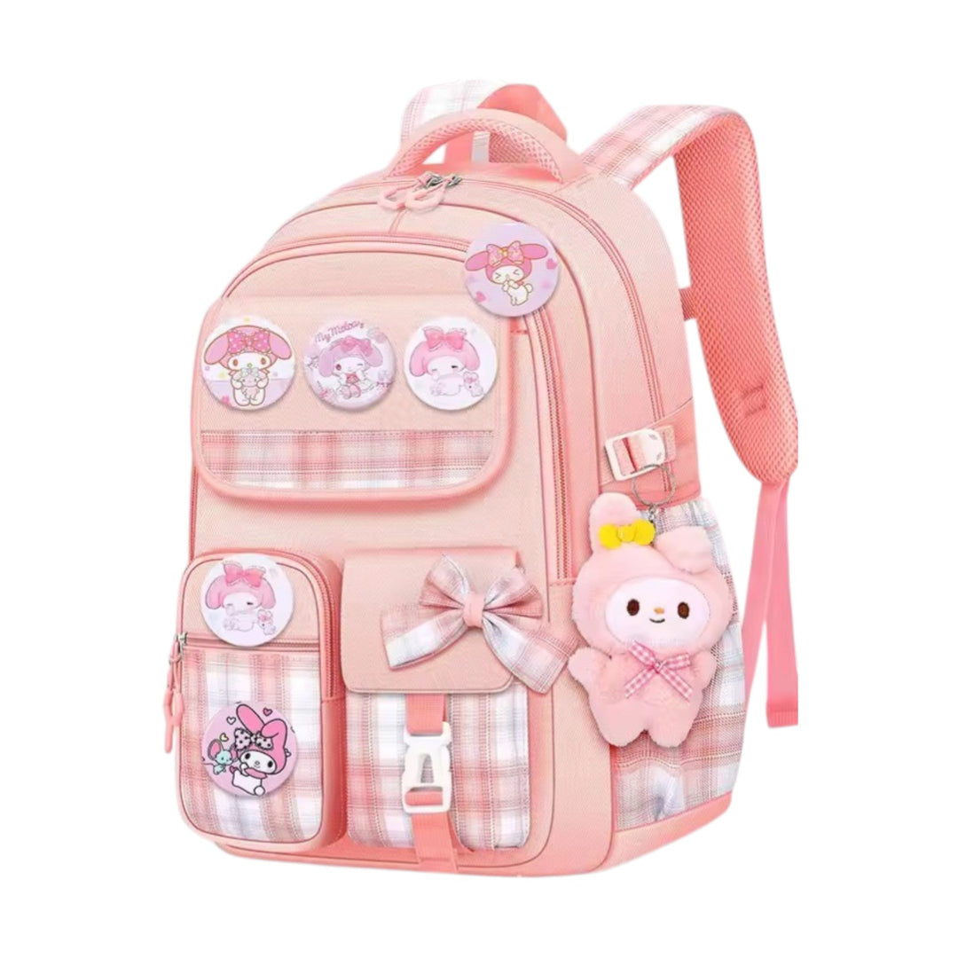 TrendyBag™ – Lichtgewicht Schoolrugzak met Rugondersteuning voor Meisjes